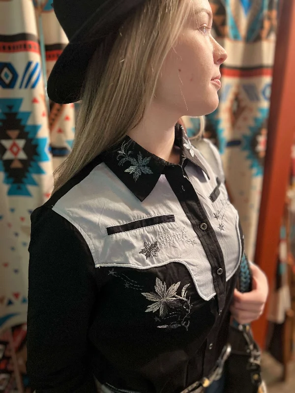 Myra Bohera Sheela Western Inspired Shirt-- Boxy Fit Fitted Loose