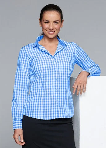 Aussie Pacific Devonport Lady Shirt Long Sleeve (2908L)-- Anti-Pilling Machine Wash Handmade