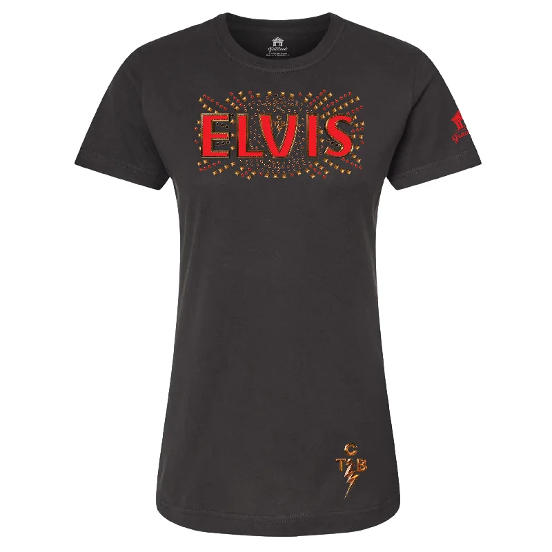 Elvis Movie Women's T-Shirt-- Thin T-Shirt Open Front Quick Dry