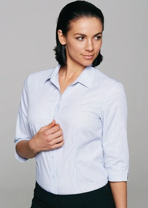 Aussie Pacific Lady Bayview 3/4 Sleeve Shirt-(2906T)-- Fleece Nylon Spandex