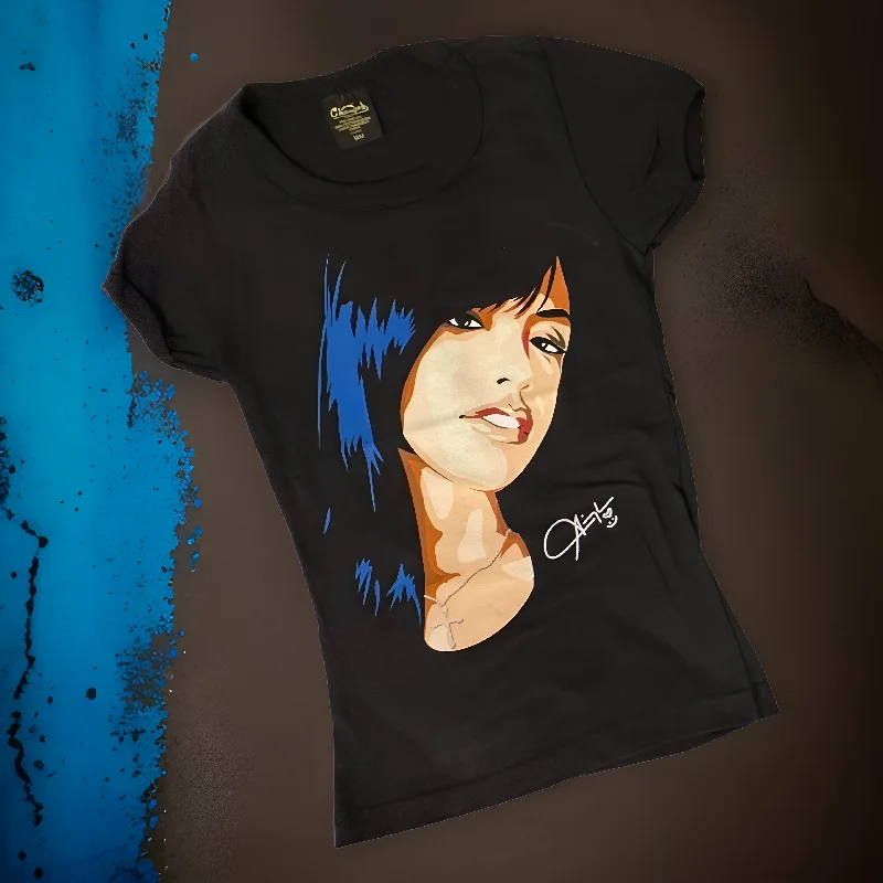 *AALIYAH* ~TRIBUTE~ T-SHIRT BY CHANGES-- Anti-Shrink Durable Soft