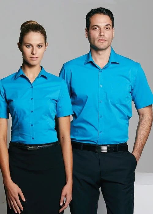 Aussie Pacific Lady Mosman Short Sleeve Shirt-(2903S)-- Fashionable Trendy Casual
