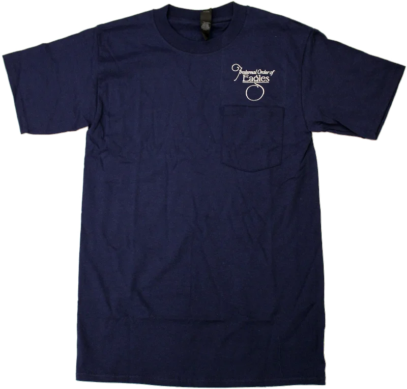 Eagle Riders Double Sided Magnum Pocket T-Shirt (#35)-- Asymmetrical Pockets Print