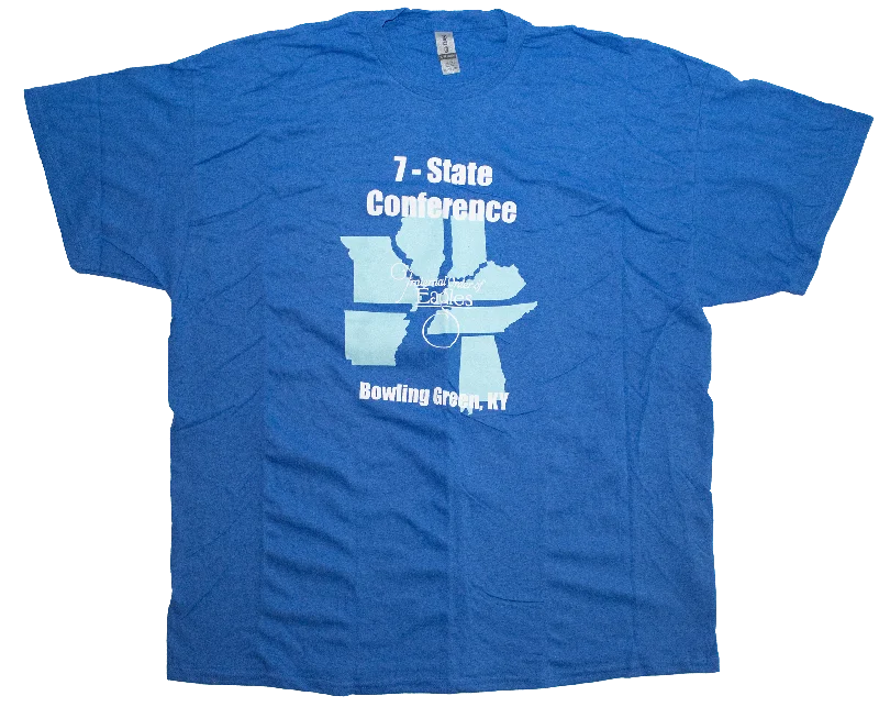 7 State T-Shirt-- Collared Crew Neck Turtle Neck