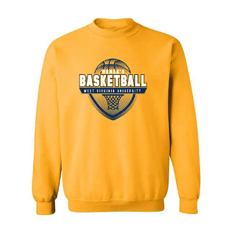 West Virginia - NCAA Women's Basketball : Kylee Blacksten - Generic Sports Shersey Crewneck Sweatshirt Hoodie with Tied Waist Feminine Flattering