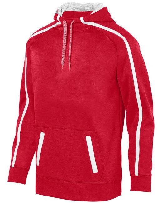 Augusta Sportswear Adult Stoked Tonal Heather Hoodie 5554 Hoodie with Puffed Sleeves Voluminous Trendy