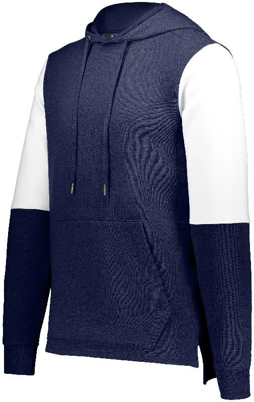 NAVY HEATHER/WHITE