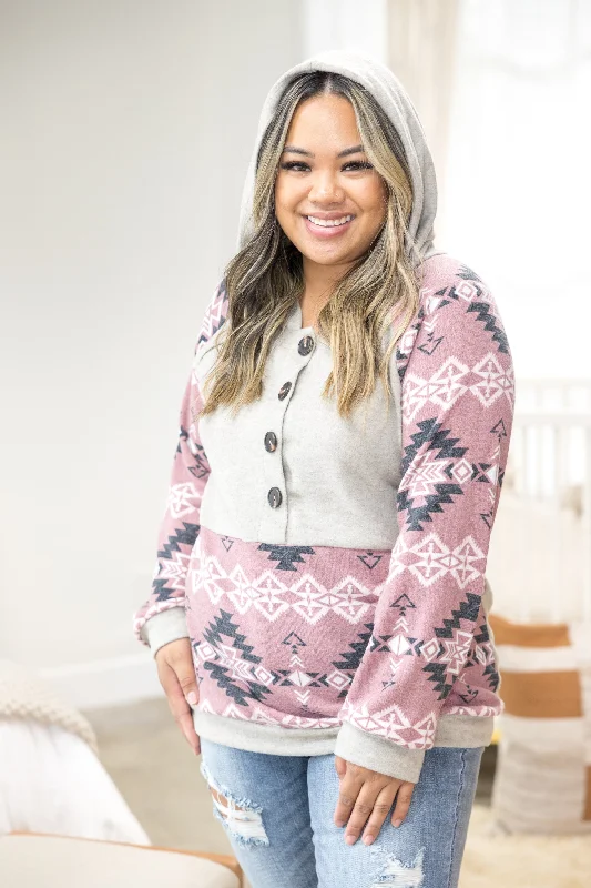 Carrying Your Love With Me - Hoodie Hoodie with Elastic Waist Stretchable Comfortable
