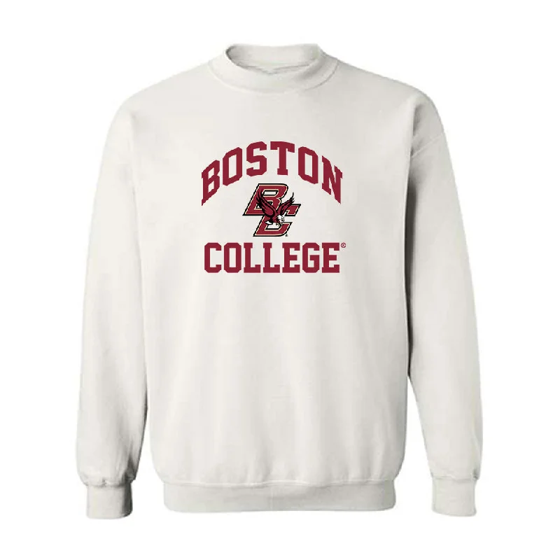 Boston College - NCAA Women's Basketball : Athena Tomlinson - Classic Shersey Crewneck Sweatshirt Hoodie with Zipper Placket Modern Functional