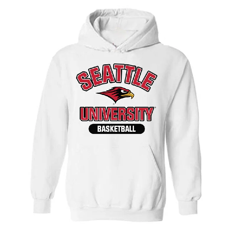 Seattle - NCAA Women's Basketball : Christeina Bryan - Classic Shersey Hooded Sweatshirt Hoodie with Bell Sleeves Flared Feminine
