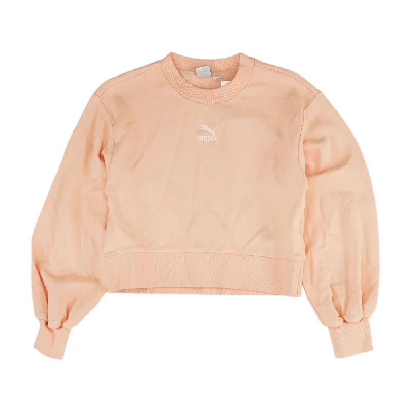 Peach Solid Sweatshirt Graphic Hoodie Design Print