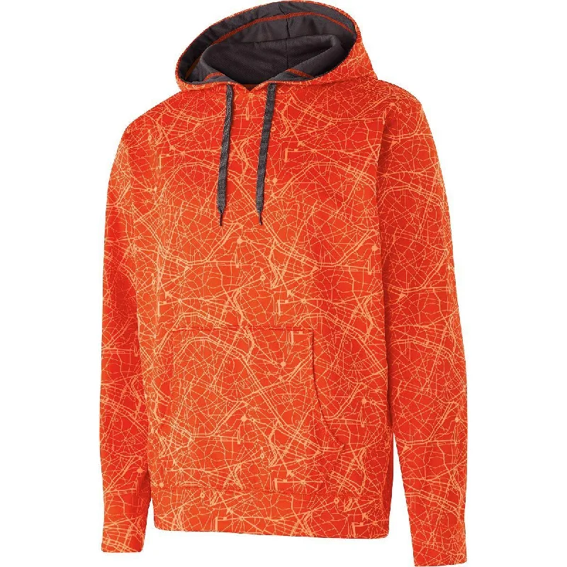 Complex Hoodie 222534 Hoodie with Hem Contrast Bold Stylish