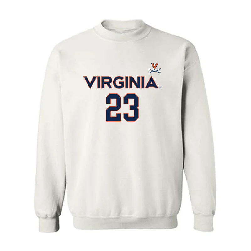 Virginia - NCAA Women's Basketball : Payton Dunbar - Replica Shersey Crewneck Sweatshirt Hoodie with Magnetic Closure Innovative Modern
