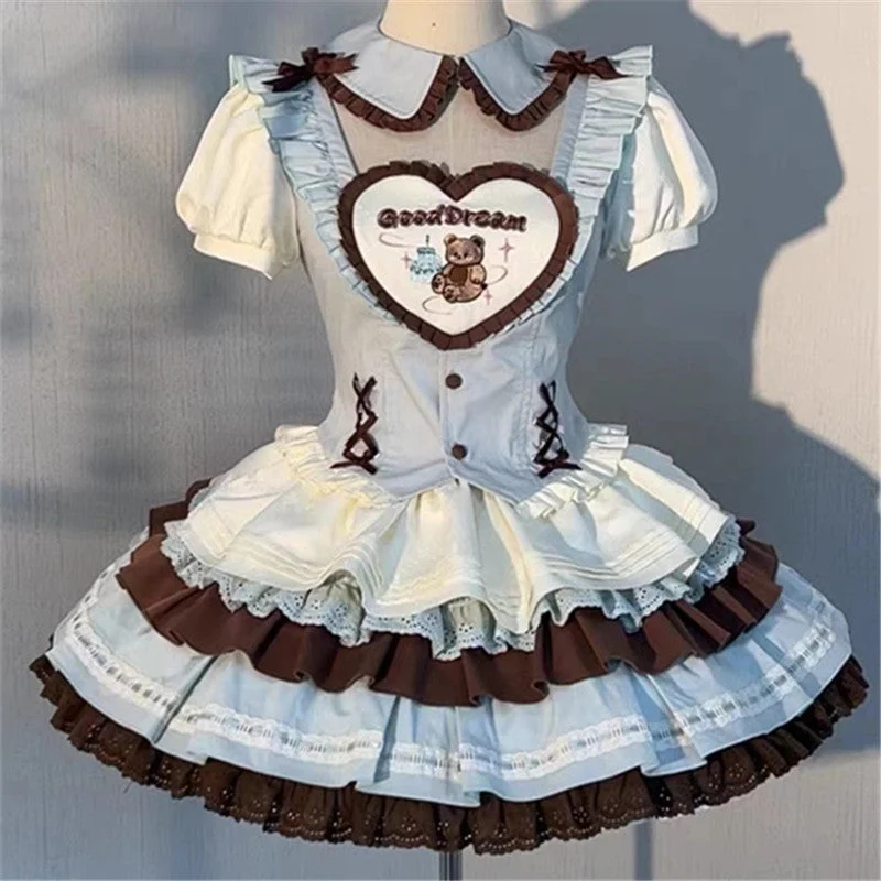 Sweet Cute Lolita Dress PA10065 Tunics Chic elegant