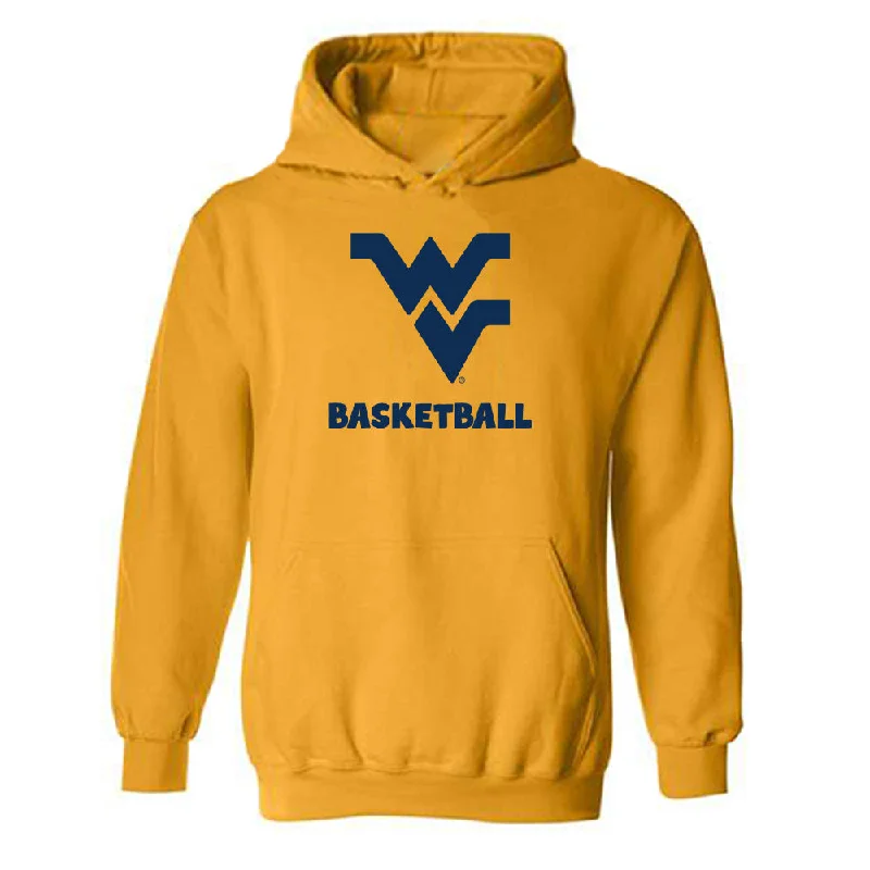 West Virginia - NCAA Women's Basketball : Kylee Blacksten - Fashion Shersey Hooded Sweatshirt Hoodie with Zipper Placket Modern Functional