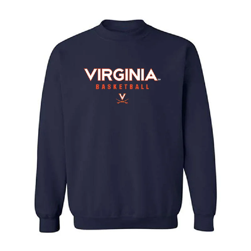 Virginia - NCAA Women's Basketball : Payton Dunbar - Crewneck Sweatshirt Hoodie with Hem Elastic Stretchable Comfortable Virginia - NCAA Women's Basketball : Payton Dunbar - Crewneck Sweatshirt Hoodie with Hem Elastic Stretchable Comfortable