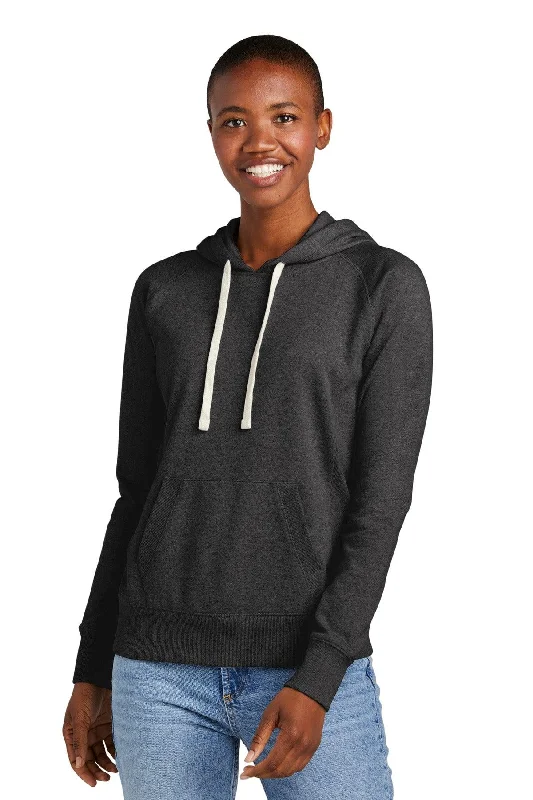 District Women's Re-Fleece Hoodie DT8101 Hoodie with Button Classic Timeless