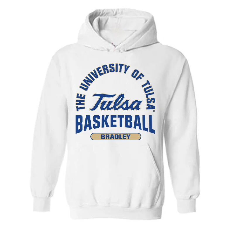 Tulsa - NCAA Women's Basketball : Paige Bradley - Classic Fashion Shersey Hooded Sweatshirt Hoodie with Drawcord Adjustable Secure