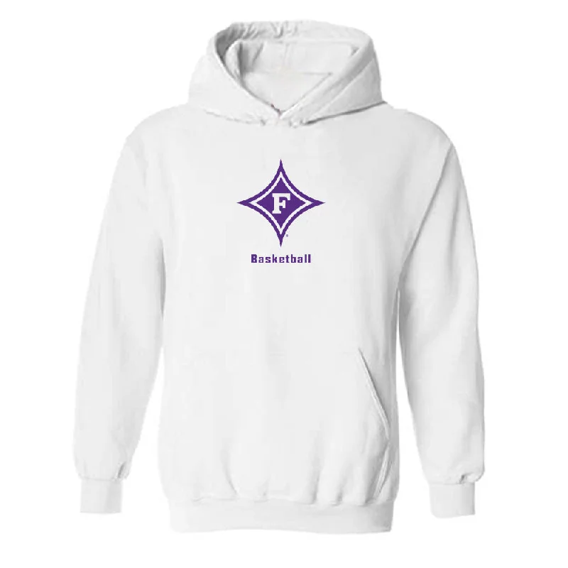 Furman - NCAA Women's Basketball : Tate Walters - Classic Shersey Hooded Sweatshirt Hoodie with Monochrome Minimalist Simple