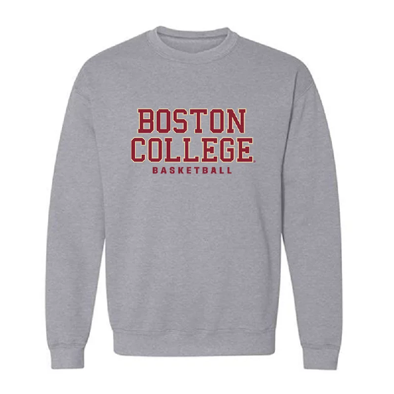 Boston College - NCAA Women's Basketball : Athena Tomlinson - Classic Shersey Crewneck Sweatshirt Hoodie with High Neck Warm Protective