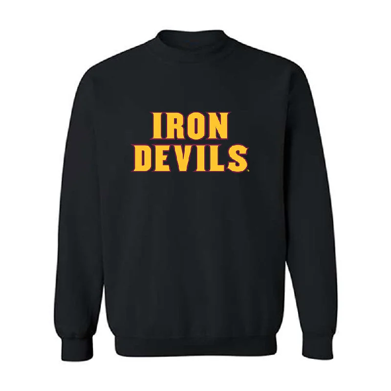 Arizona State - NCAA Women's Basketball : Jyah LoVett - Replica Shersey Crewneck Sweatshirt Hoodie with Illustration Artistic Creative