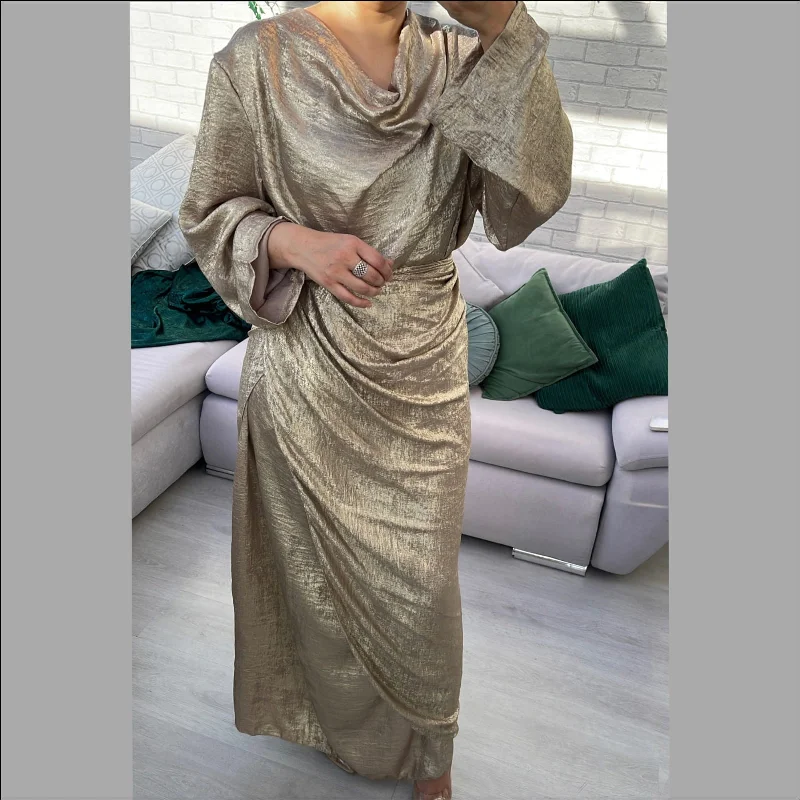 Sarong Wrap Shimmer Dress Tunics Mesh breathable