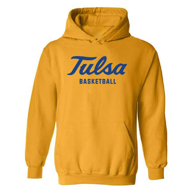 Tulsa - NCAA Women's Basketball : Jade Clack - Classic Shersey Hooded Sweatshirt Hoodie with Illustration Artistic Creative