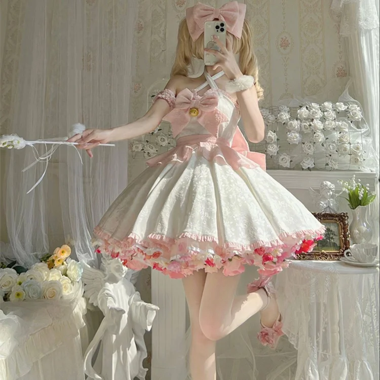 Disney Lolita Princess Dress PL53699 Tunics Lace romantic