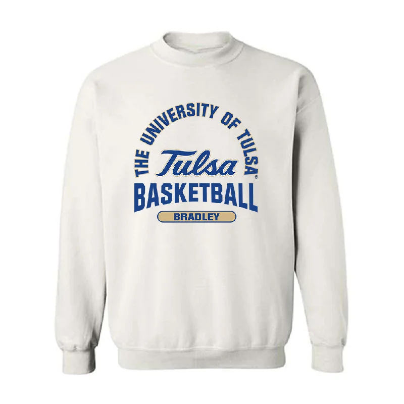 Tulsa - NCAA Women's Basketball : Paige Bradley - Classic Fashion Shersey Crewneck Sweatshirt Hoodie with Embroidery Detailed Premium Tulsa - NCAA Women's Basketball : Paige Bradley - Classic Fashion Shersey Crewneck Sweatshirt Hoodie with Embroidery Detailed Premium