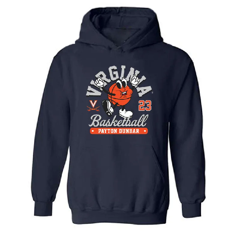 Virginia - NCAA Women's Basketball : Payton Dunbar - Fashion Shersey Hooded Sweatshirt Zip Hoodie Drawstring Kangaroo Pocket Virginia - NCAA Women's Basketball : Payton Dunbar - Fashion Shersey Hooded Sweatshirt Zip Hoodie Drawstring Kangaroo Pocket