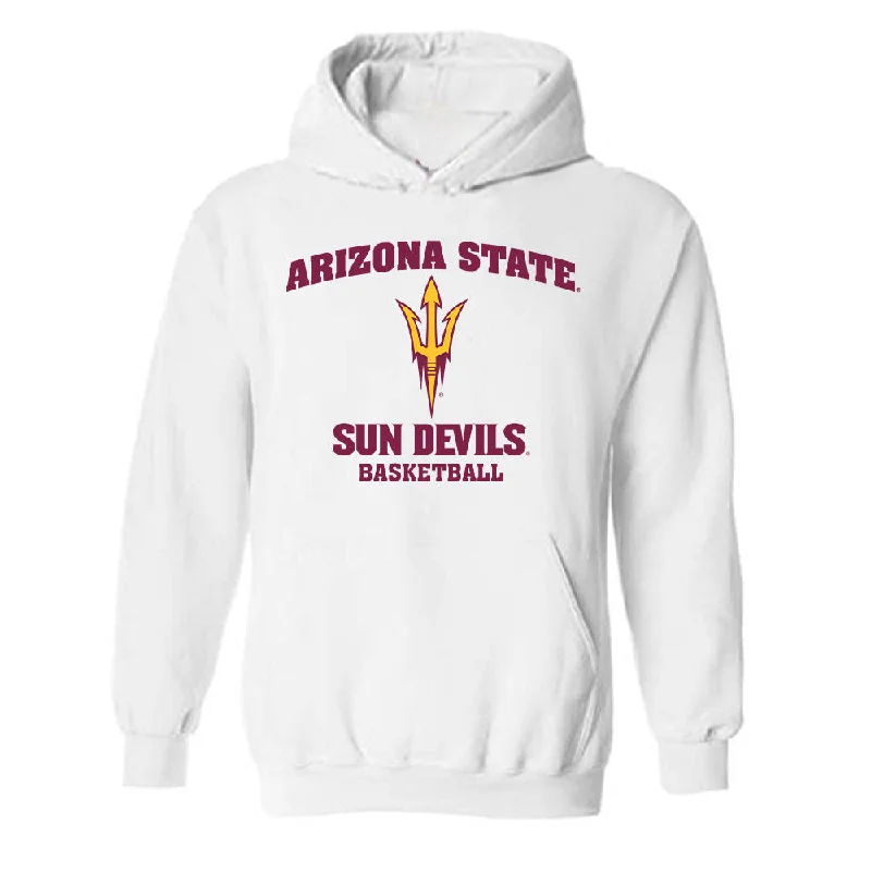Arizona State - NCAA Women's Basketball : Jyah LoVett - Sports Shersey Hooded Sweatshirt Hoodie with Pastel Soft Subtle