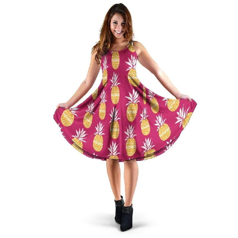 Aztec Hawaiian Pineapple Print Dress Tunics Exclusive limited