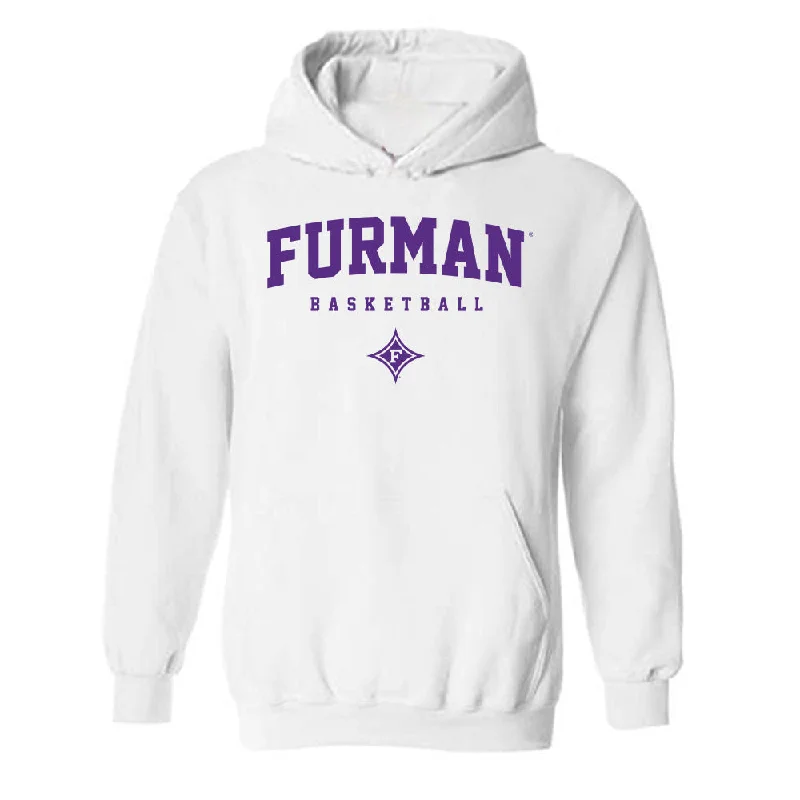 Furman - NCAA Women's Basketball : Tate Walters - Classic Shersey Hooded Sweatshirt Hoodie with Color Block Contrast Stylish