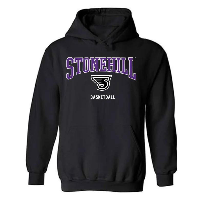 Stonehill - NCAA Women's Basketball : Brooke Paquette - Classic Shersey Hooded Sweatshirt Hoodie with Drawcord Adjustable Secure