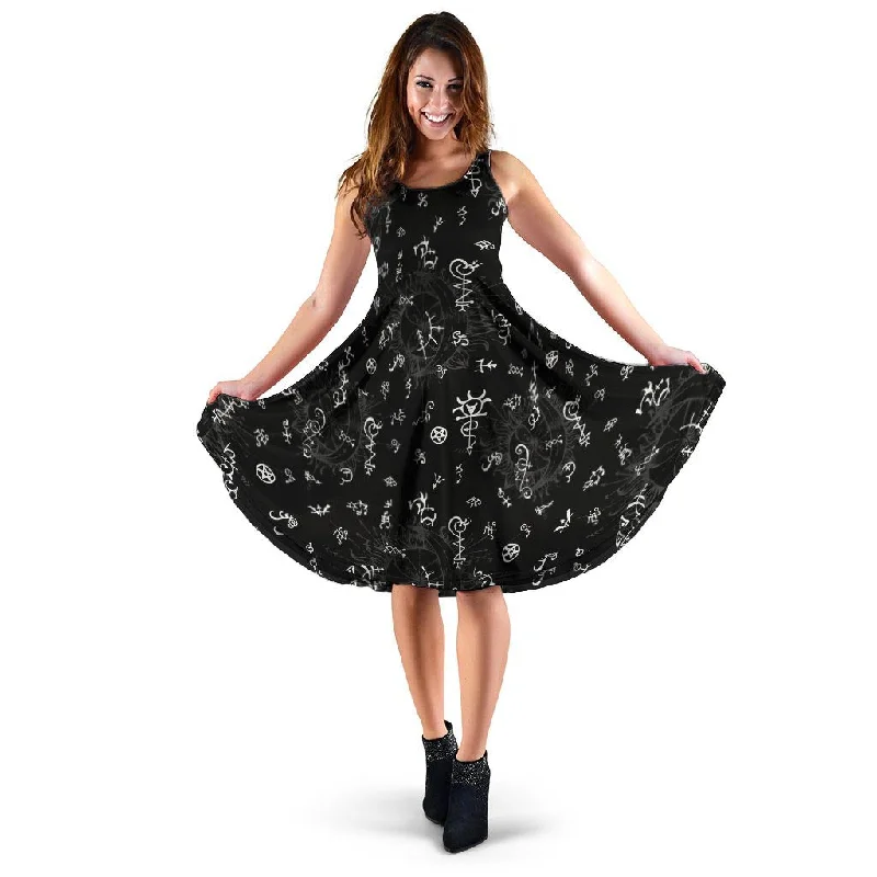 Alchemy Gothic Witch Dress Tunics Practical durable