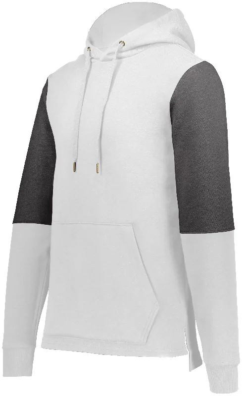 WHITE/CARBON HEATHER