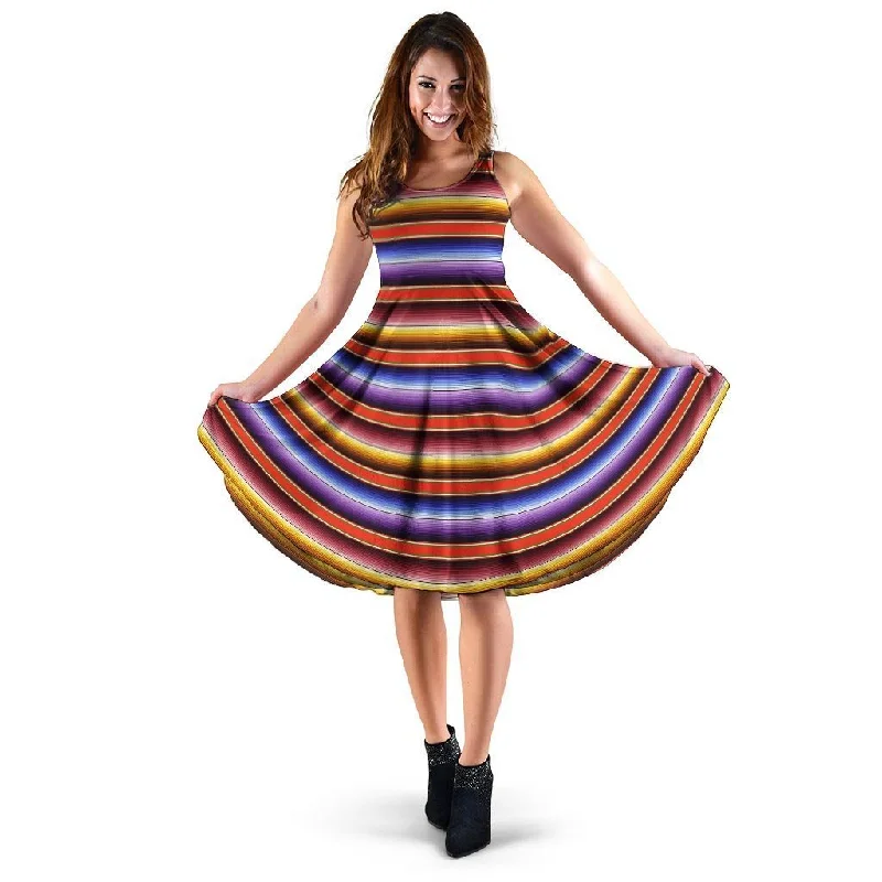 Baja Print Dress Tunics Seasonal trendy