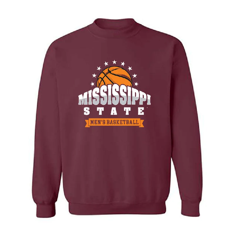 Mississippi State - NCAA Women's Basketball : Denim DeShields - Sports Shersey Crewneck Sweatshirt Hoodie with Ribbed Cuffs Snug Fit Comfort Mississippi State - NCAA Women's Basketball : Denim DeShields - Sports Shersey Crewneck Sweatshirt Hoodie with Ribbed Cuffs Snug Fit Comfort