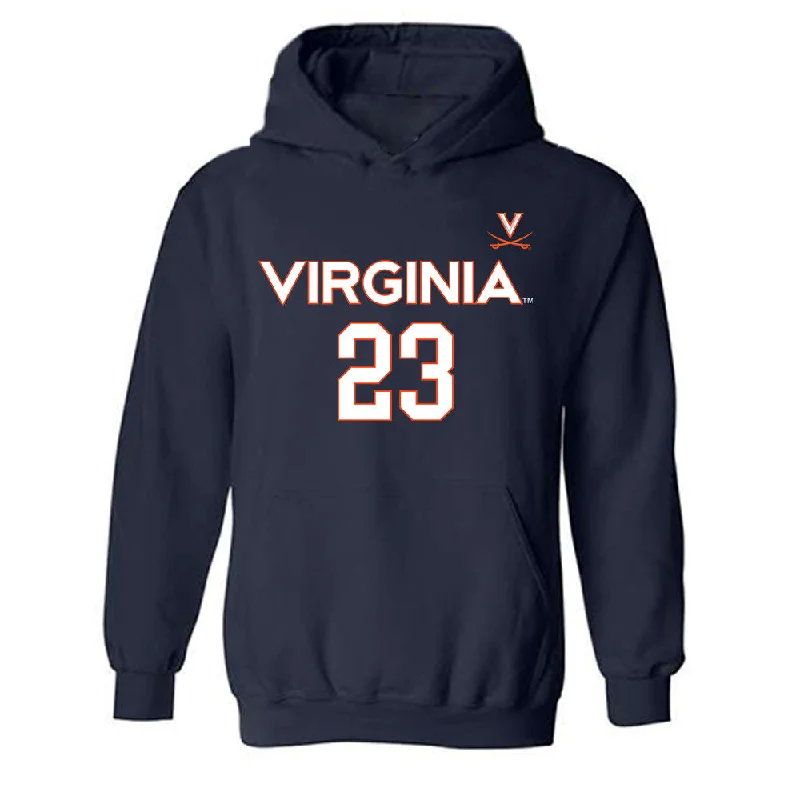 Virginia - NCAA Women's Basketball : Payton Dunbar - Replica Shersey Hooded Sweatshirt Hoodie Crop Top Short Trendy Virginia - NCAA Women's Basketball : Payton Dunbar - Replica Shersey Hooded Sweatshirt Hoodie Crop Top Short Trendy