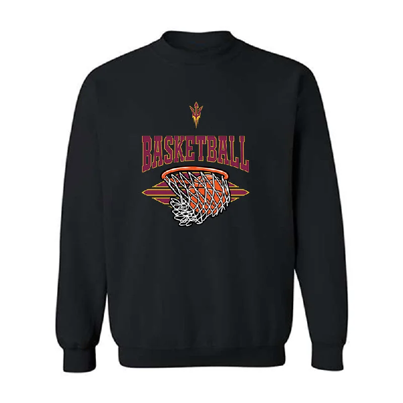 Arizona State - NCAA Women's Basketball : Jyah LoVett - Classic Fashion Shersey Crewneck Sweatshirt Hoodie with Turtle Neck Cozy Winter