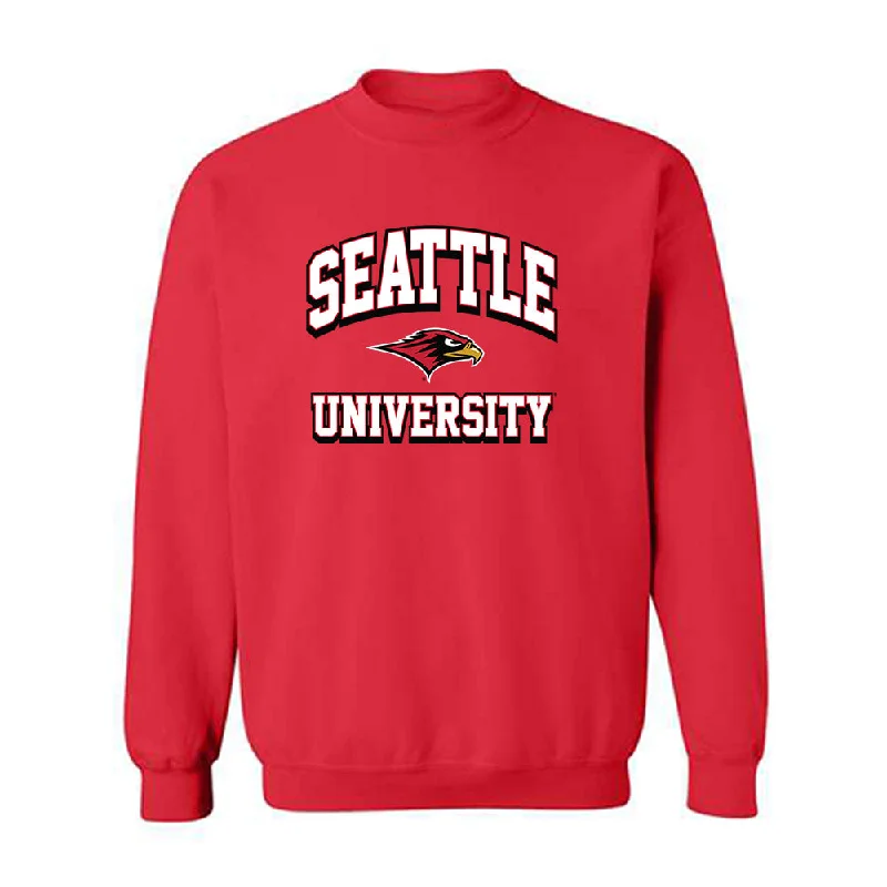 Seattle - NCAA Women's Basketball : Christeina Bryan - Classic Shersey Crewneck Sweatshirt Hoodie with Half-Zip Sporty Casual