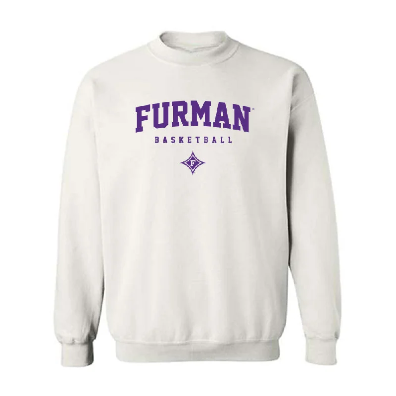 Furman - NCAA Women's Basketball : Tate Walters - Classic Shersey Crewneck Sweatshirt Hoodie with Pattern Geometric Abstract