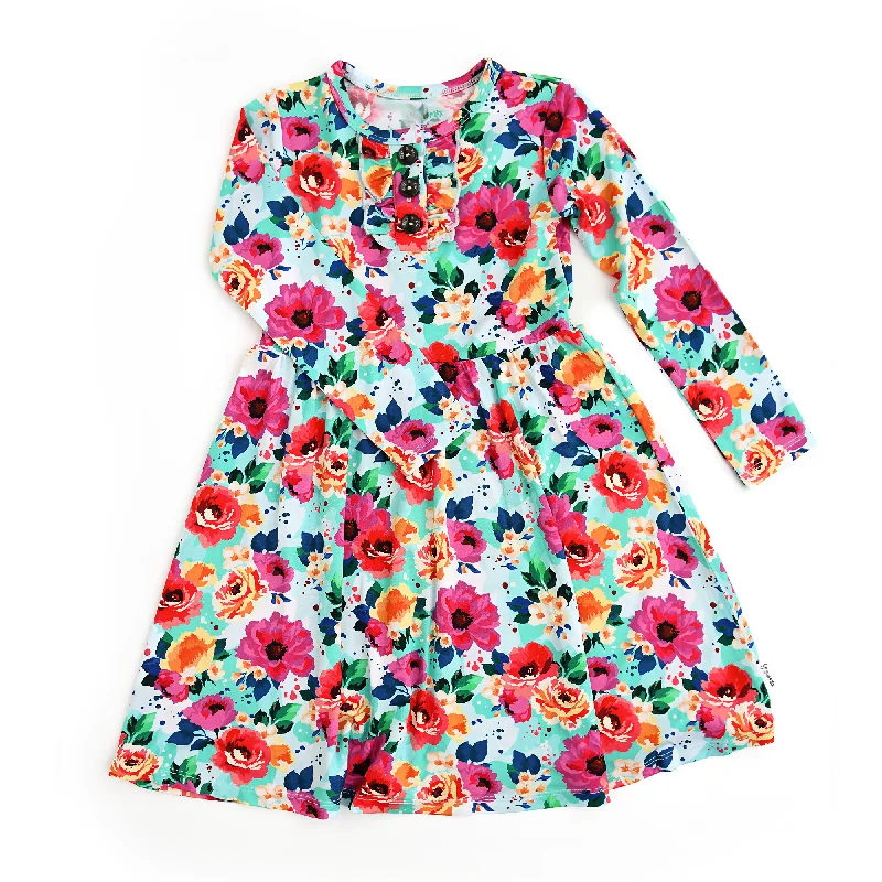 Maggie Bamboo Tutu Dress Tunics Denim casual