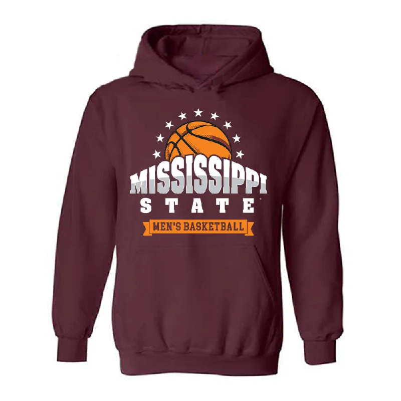 Mississippi State - NCAA Women's Basketball : Denim DeShields - Sports Shersey Hooded Sweatshirt Hoodie with Button Classic Timeless Mississippi State - NCAA Women's Basketball : Denim DeShields - Sports Shersey Hooded Sweatshirt Hoodie with Button Classic Timeless