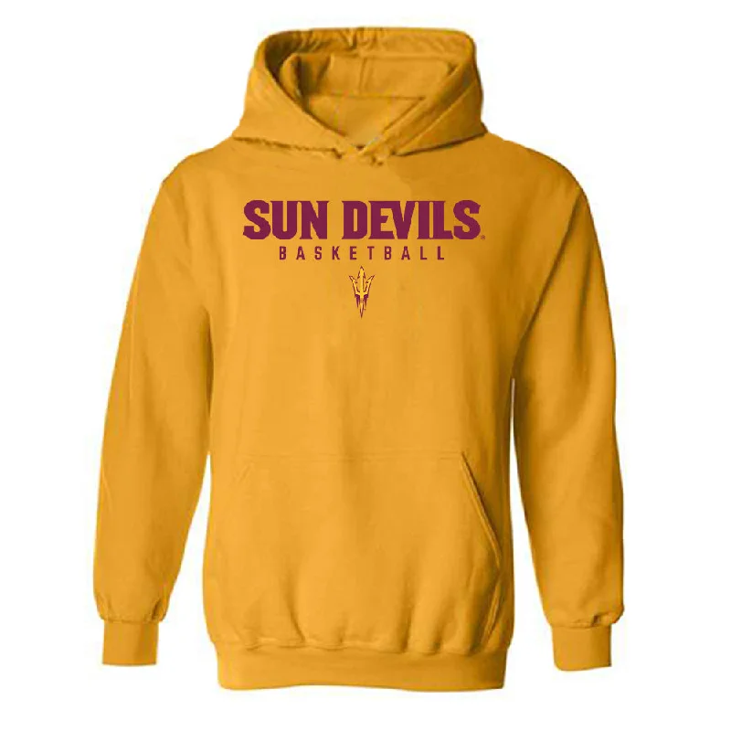 Arizona State - NCAA Women's Basketball : Jyah LoVett - Classic Shersey Hooded Sweatshirt Hoodie with Lace Feminine Delicate
