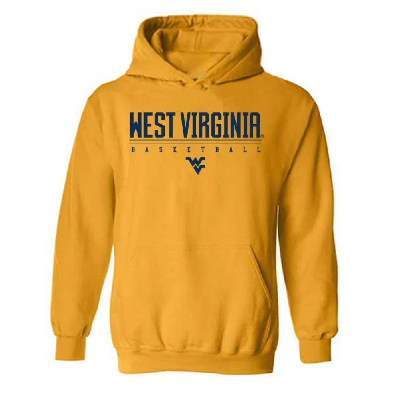 West Virginia - NCAA Women's Basketball : Kylee Blacksten - Classic Shersey Hooded Sweatshirt Hoodie with High-Low Hem Asymmetrical Trendy West Virginia - NCAA Women's Basketball : Kylee Blacksten - Classic Shersey Hooded Sweatshirt Hoodie with High-Low Hem Asymmetrical Trendy