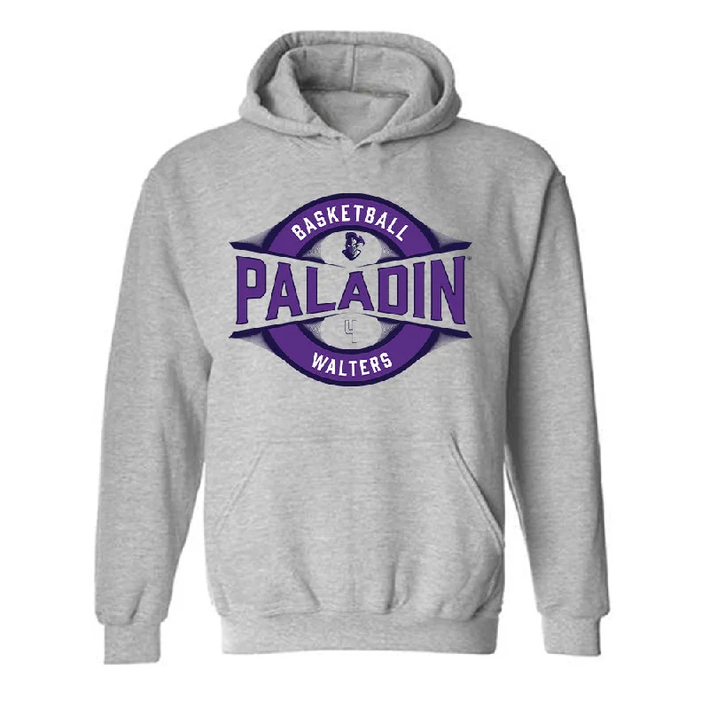Furman - NCAA Women's Basketball : Tate Walters - Classic Fashion Shersey Hooded Sweatshirt Hoodie with Exposed Zipper Edgy Industrial