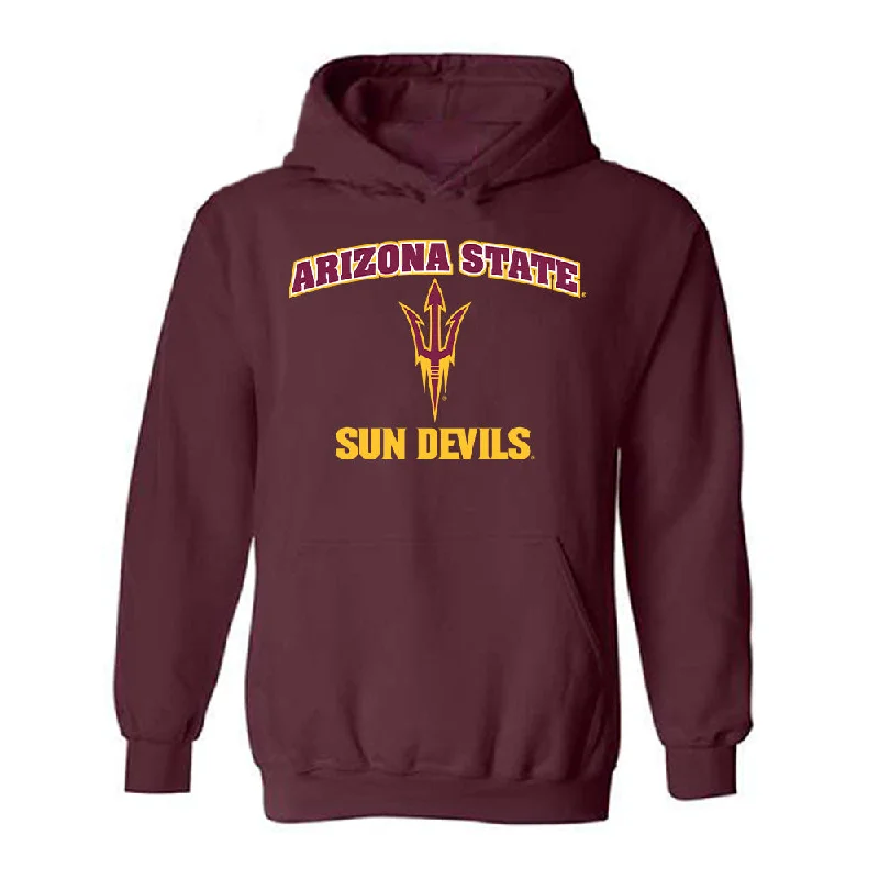 Arizona State - NCAA Women's Basketball : Jyah LoVett - Sports Shersey Hooded Sweatshirt Hoodie with Tie-Dye Psychedelic Retro