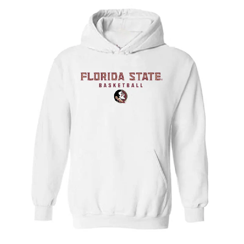 FSU - NCAA Women's Basketball : Avery Treadwell - Generic Shersey Hooded Sweatshirt Hoodie with Hidden Zipper Minimalist Clean FSU - NCAA Women's Basketball : Avery Treadwell - Generic Shersey Hooded Sweatshirt Hoodie with Hidden Zipper Minimalist Clean