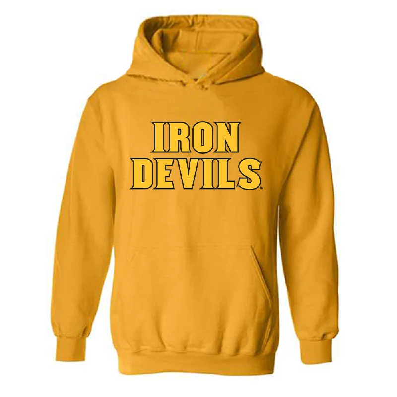 Arizona State - NCAA Women's Basketball : Jyah LoVett - Replica Shersey Hooded Sweatshirt Hoodie with Fur Luxurious Winter